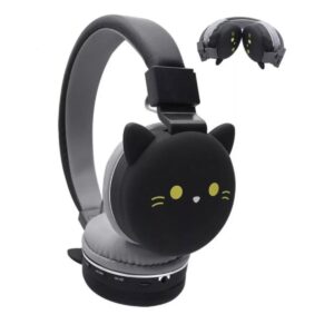 Fone De Ouvido Infantil Desenho Kids Bichinho Bluetooth Fm Entradas Cartão Sd e Cabo P2 - Imagem 5