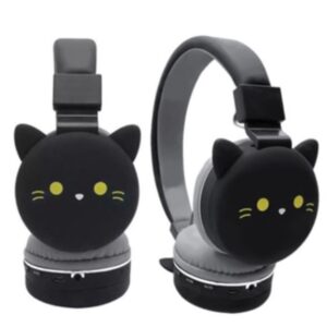 Fone De Ouvido Infantil Desenho Kids Bichinho Bluetooth Fm Entradas Cartão Sd e Cabo P2