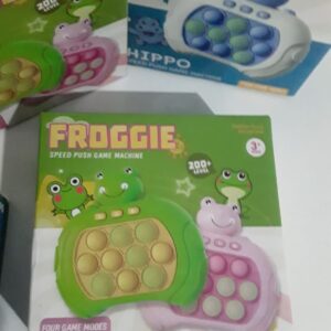 Brinquedo Infantil Pop It Eletrônico Pilha Portátil Console Mini Game Anti Stress - Imagem 4