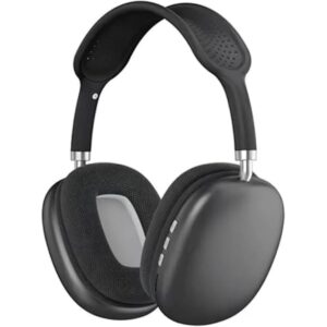 Fone de Ouvido P9 Sem Fio Entrada SD Bluetooth USB Portátil